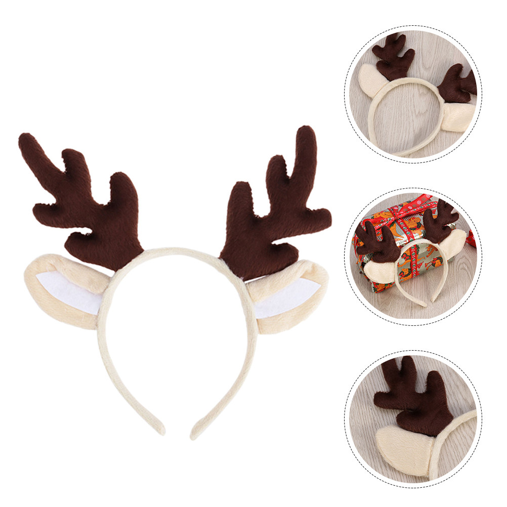 Reindeer Antlers Headband - 3 шт. ободка с оленьими рогами,