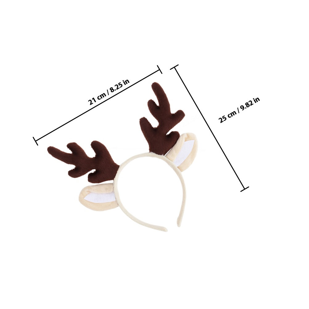 3 шт. ободка с оленьими рогами – обзор и цена Reindeer Antlers Headband